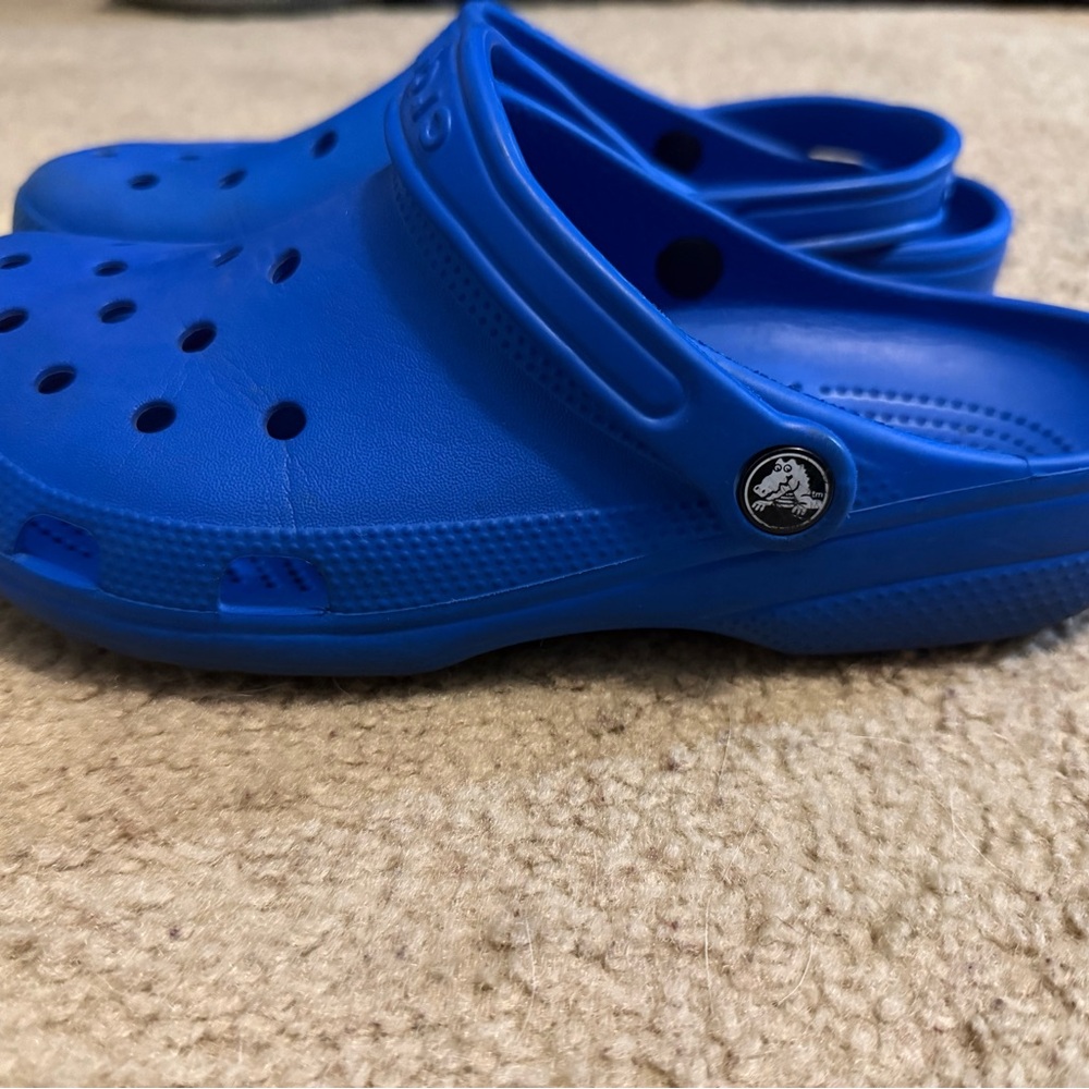 Unisex Blue Crocs - Picture 6 of 7